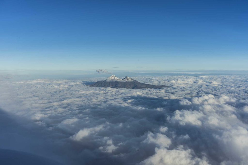 Vetta del Vulcano Cotopaxi