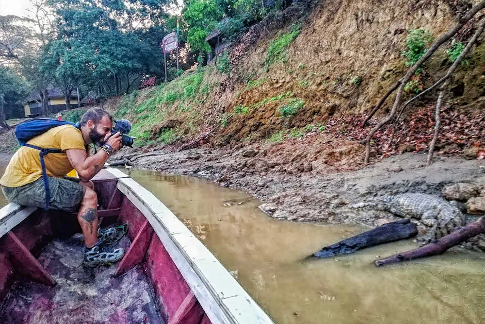 Rurrenabaque - Fotografando un caimano nelle Pampas boliviane