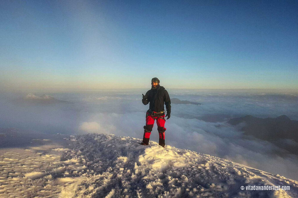 Vetta Vulcano Cotopaxi 5897 m - Ecuador