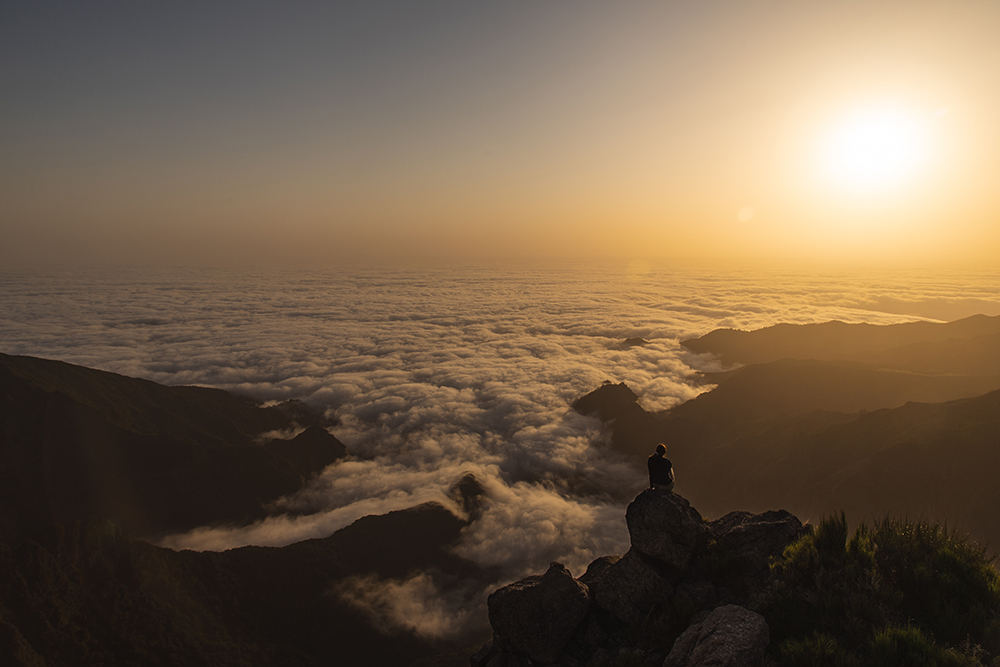 Cosa vedere a Madeira - Alba sul Pico do Areeiro
