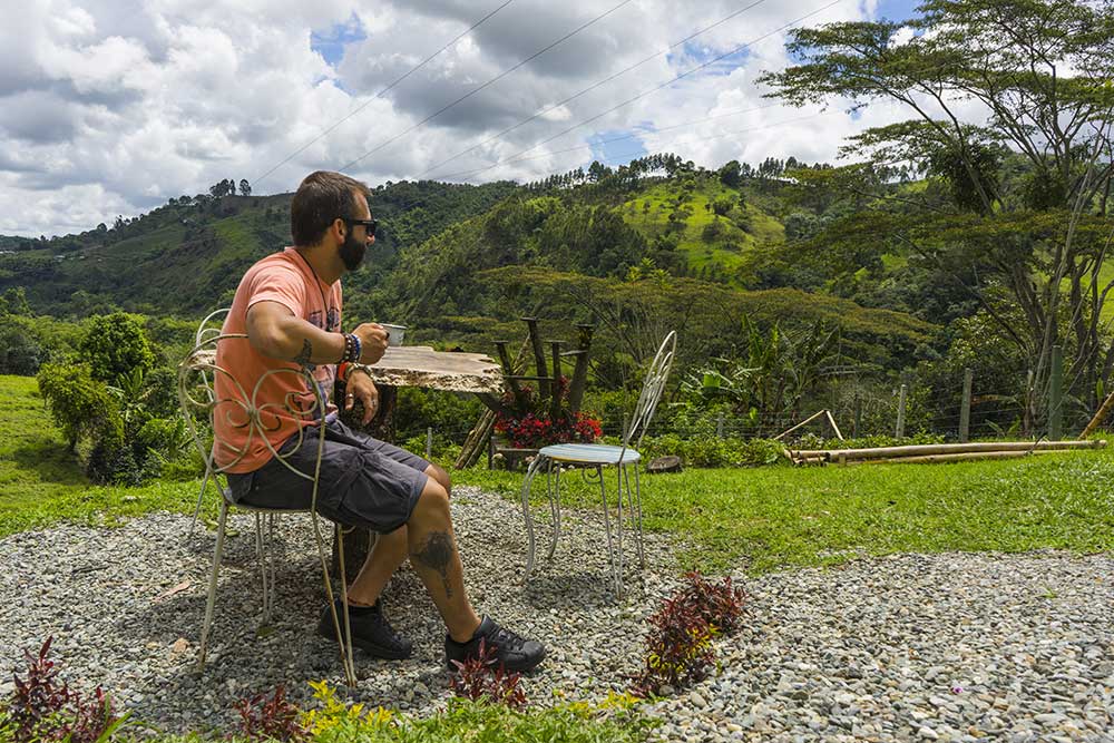 Salento Colombia - Bere caffè