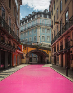 Portogallo - Lisbona Pink Street
