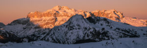 L'alba dal Passo Giau - Dolomiti