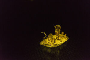 Museo del Oro - Barca da lenda do El Dorado