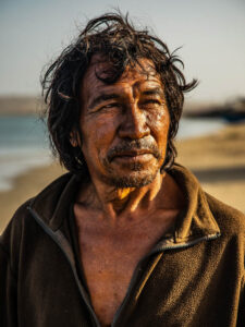 Pescatore Wayuu all'alba - Desierto de la Guajira