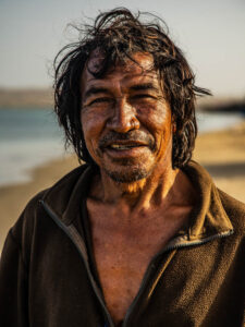Pescatore Wayuu all'alba - Desierto de la Guajira