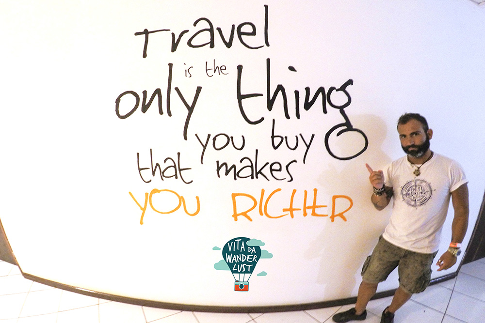 La mia rinascita - Travel is the only thing you buy that makes you richer