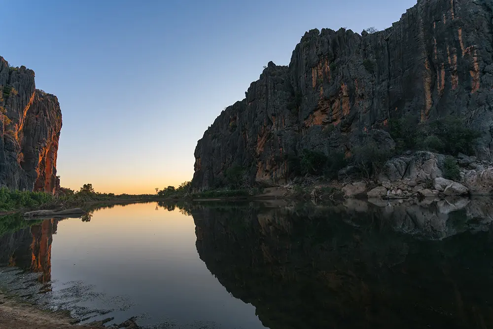 Gibb River Road - Tramonto a Windjana Gorge