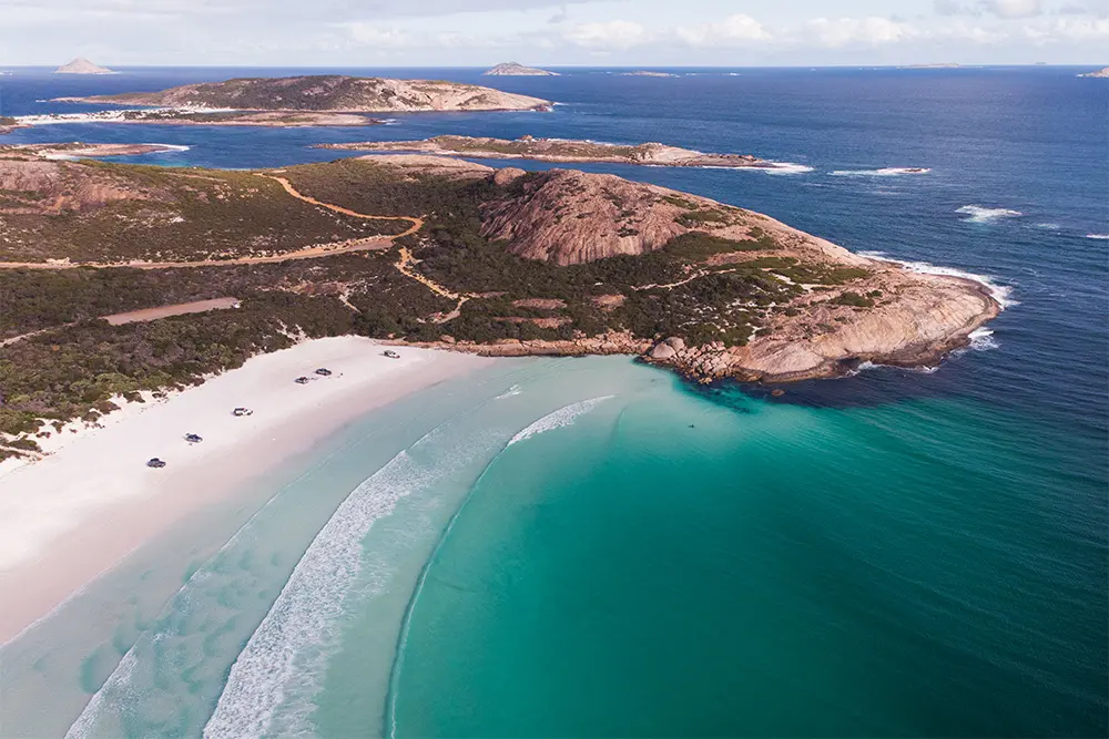 Itinerario in Western Australia - Wharton Beach