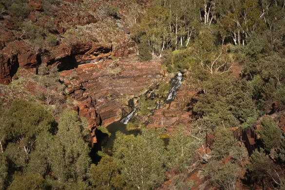Karijini National Park – Fortescue Falls Karijini National Park - Fortescue Falls