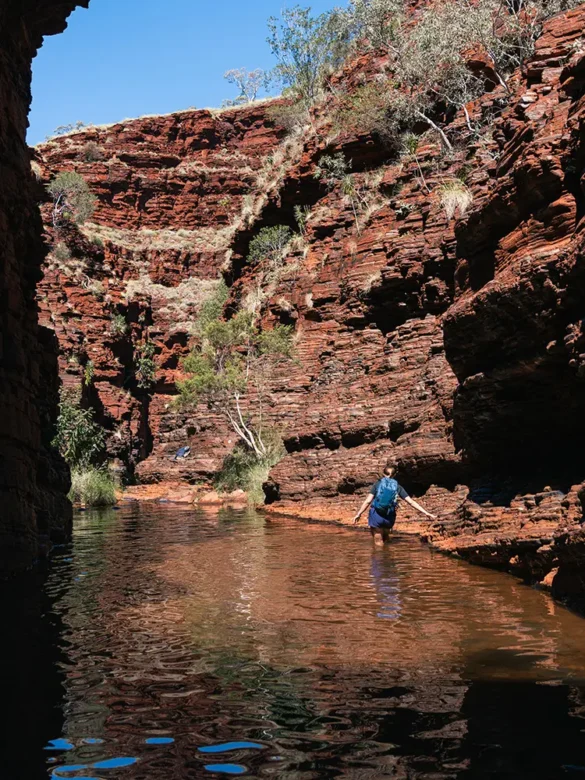 Karijini National Park – Hancock Gorge Karijini National Park - Hancock Gorge