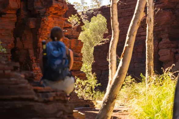 Karijini National Park – Rock Arch Pool Karijini National Park - Rock Arch Pool