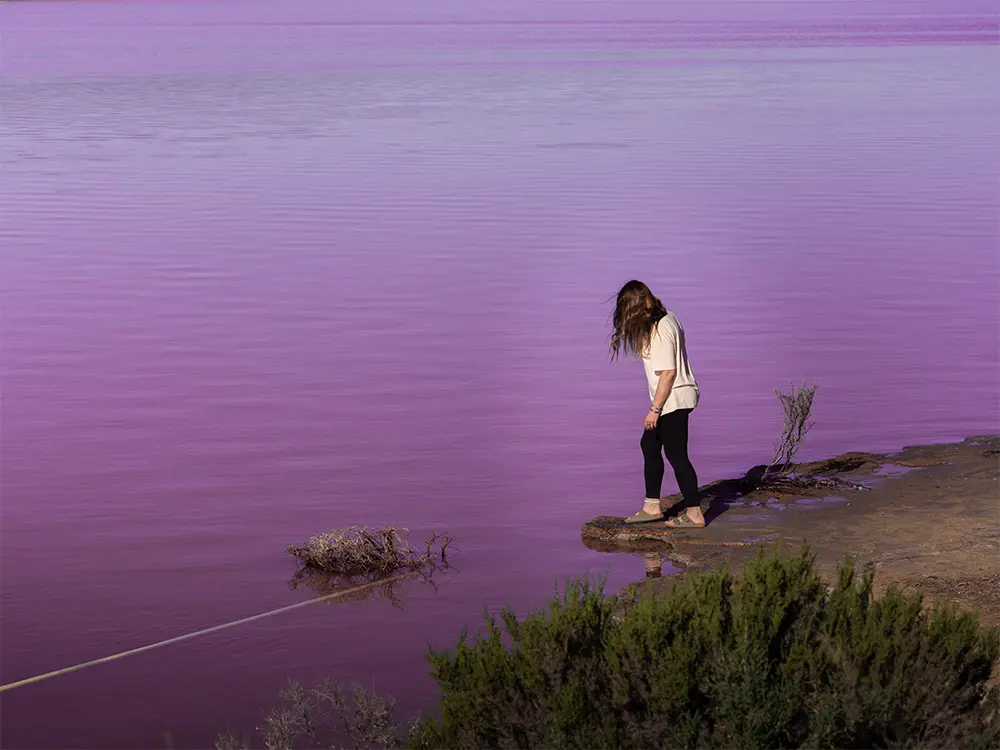 Road Trip nel Nord del Western Australia - Pink Lake - Hutt Lagoon