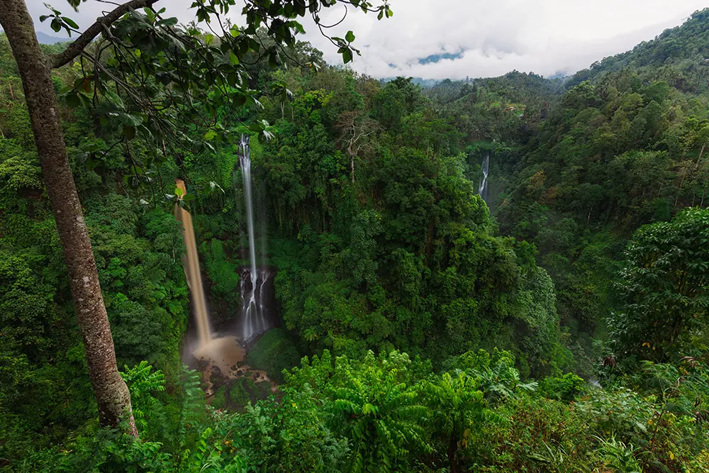 Cascate di Sekumpul - Vista dal Warung Panoramico