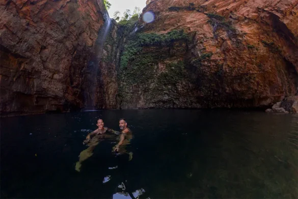 Gibb River Road – Bagno rinfrescante a Emma Gorge Gibb River Road - Bagno rinfrescante a Emma Gorge