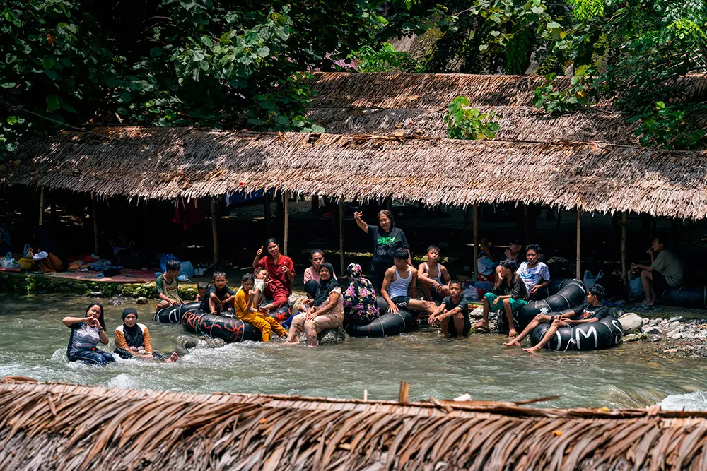 Persone a Bukit Lawang