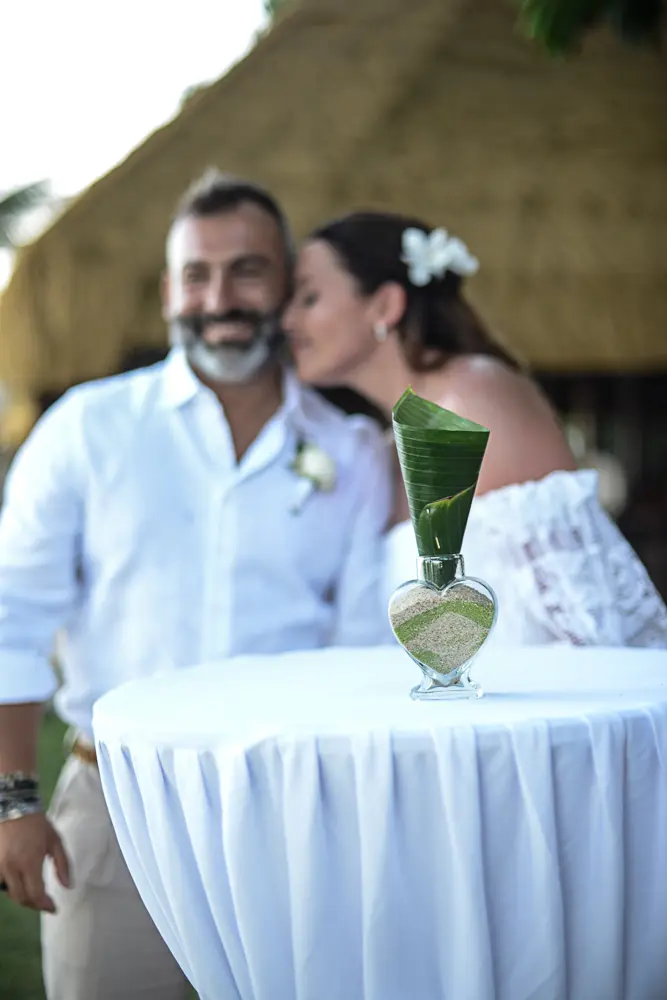 Matrimonio a Koh Tao - Cerimonia della sabbia