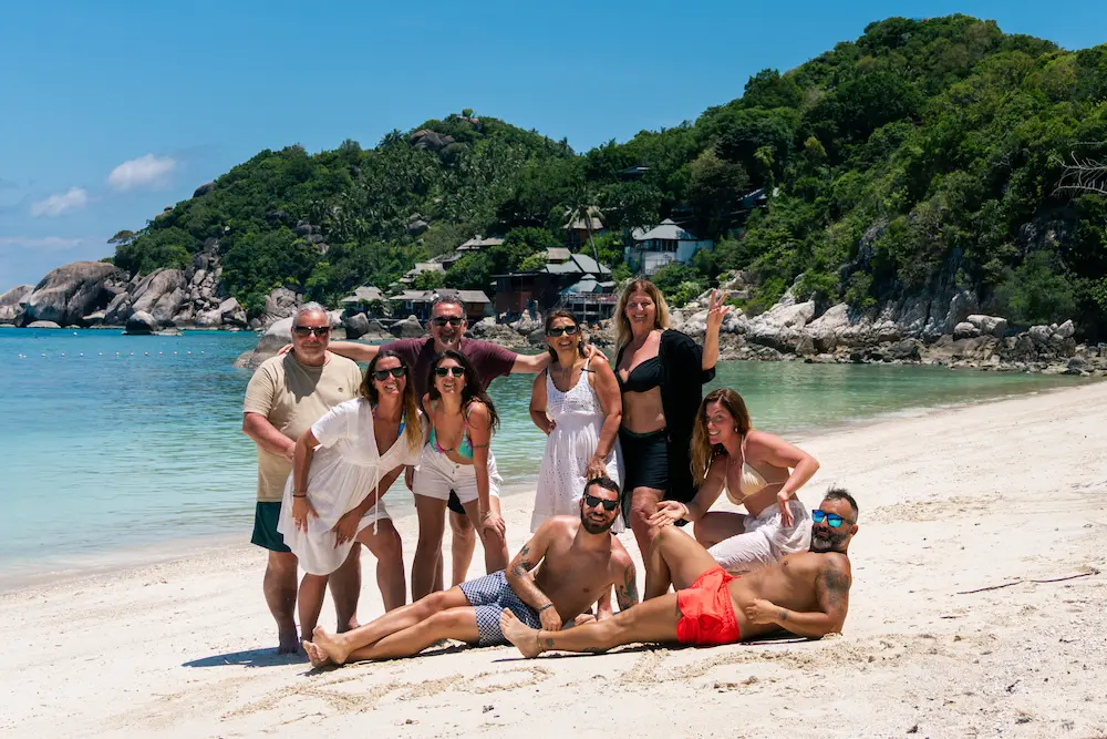 Matrimonio a Koh Tao - Famiglia al completo