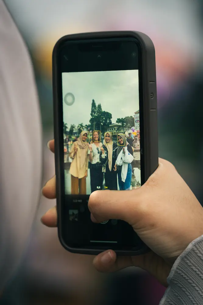 Bukittinggi - Foto con i local
