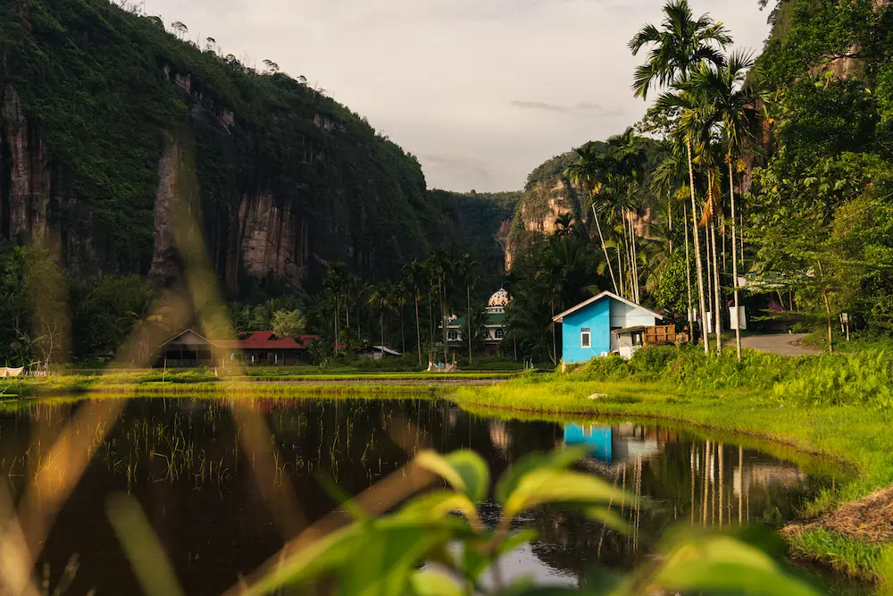 Harau Valley landscape